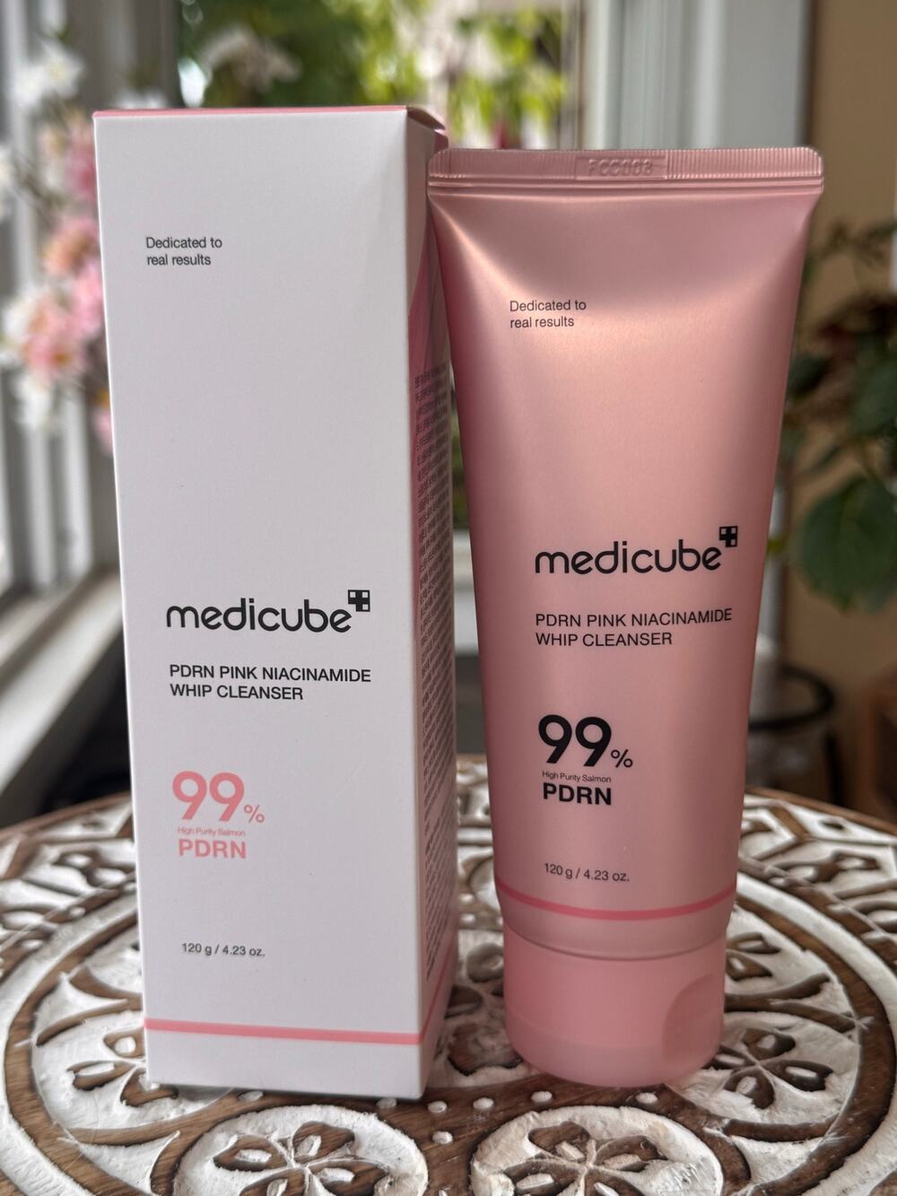 Medicube PDRN Pink Niacinamide Whip Cleanser 120g Korean Skincare Sealed NIB